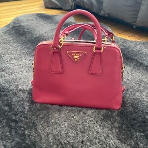 Prada Pink Leather Women's Bag